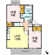 アルファタウン秦野新町 Aの間取り画像