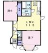 セレッソ橘の間取り画像
