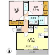 スウィート松本の間取り画像