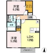 ボナールユート A棟の間取り画像