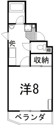 ハイツT.Oの間取り画像