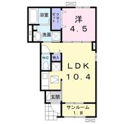 ハウオリの間取り画像