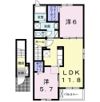 アリエッタ小塚山 Ⅰの間取り画像