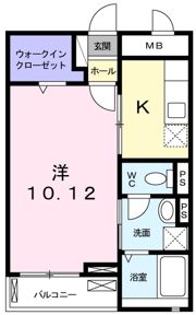ユネルの間取り画像