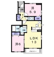 Elegancia Bの間取り画像
