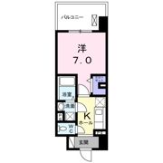 ヴァンヴェール森の宮の間取り画像