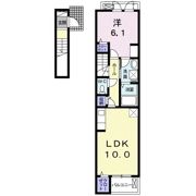 レジディア大町 Sの間取り画像