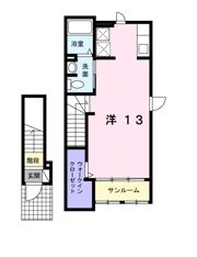 グランシャールⅡの間取り画像