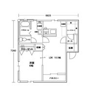 Nagomi弐番館の間取り画像