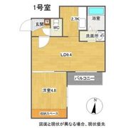 KING HOUSE KANJYODORI HIGASHI(キングハウス環状通東)の間取り画像