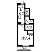 メゾフラットあか葉の間取り画像