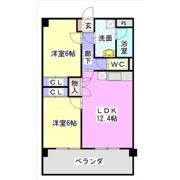 レージュ徳重の間取り画像
