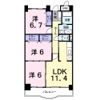 エクセレント甲府の間取り画像