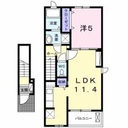 ヴィラージュの間取り画像