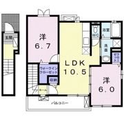 フォレスタ横須賀の間取り画像