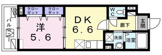 シャルフィーの間取り画像