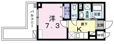 シャルフィーの間取り画像