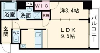 イーストレジデンスの間取り画像