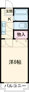 ソレアード遠見塚弐番館の間取り画像