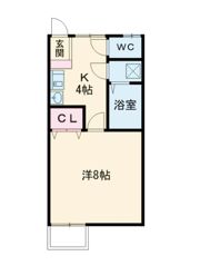 ミルフィーユIの間取り画像