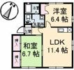 フレグランス幸之江IIの間取り画像