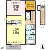 アヴァンス柳原 Cの間取り画像