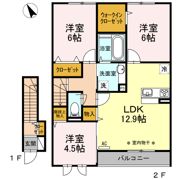 アウローラスズキの間取り画像