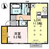 ルーチェ・28 Aの間取り画像