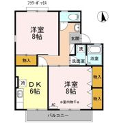 ハイツ・こやまの間取り画像