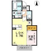 ららんヒルズの間取り画像