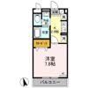パルフェ三輪 Aの間取り画像