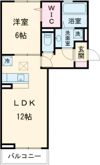 明楽 A棟の間取り画像