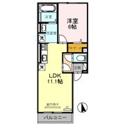 D-room白鳳の間取り画像