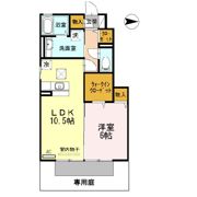 D-room東高松の間取り画像