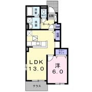 ナリッシュLee Ⅰの間取り画像