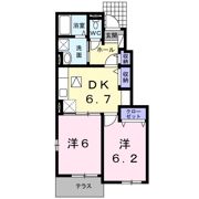 ラフレシールⅣの間取り画像