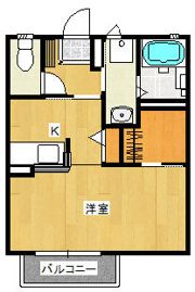 シャーメゾン酒匂の間取り画像