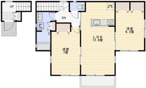 カーサ・ドマーニAの間取り画像