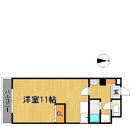 ガーデンハイツ朝妻の間取り画像