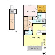 フォレストⅡの間取り画像