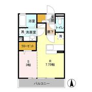 ボン ペジーブルの間取り画像