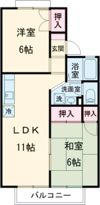 リバーサイド森町Ⅰの間取り画像