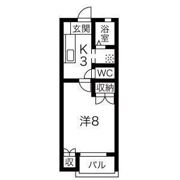 クレアールの間取り画像