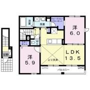 ジュネス Cの間取り画像