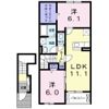 ジュネス Aの間取り画像