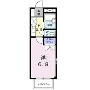 グリーンヒルズの間取り画像