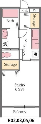 アルメゾンコスメアの間取り画像