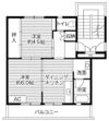 ビレッジハウス境港第三2号棟の間取り画像