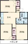 塩田ハイツHの間取り画像