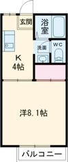鳥栖南ハイツの間取り画像